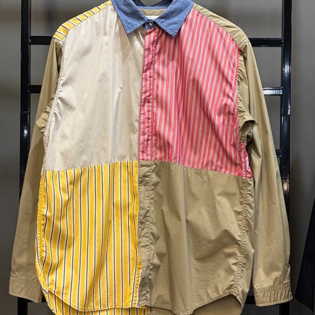 (S) 나나미카 멀티컬러 윈드셔츠 12.9