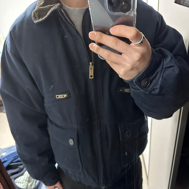 카키스 하버 다운 자켓