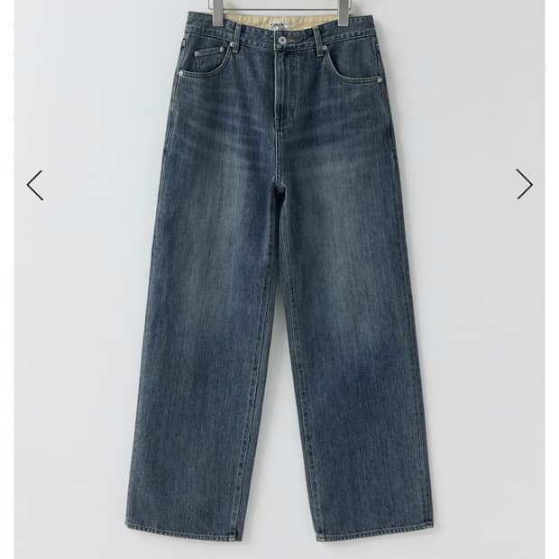 26ss 러프사이드 유니온데님 미디엄블루