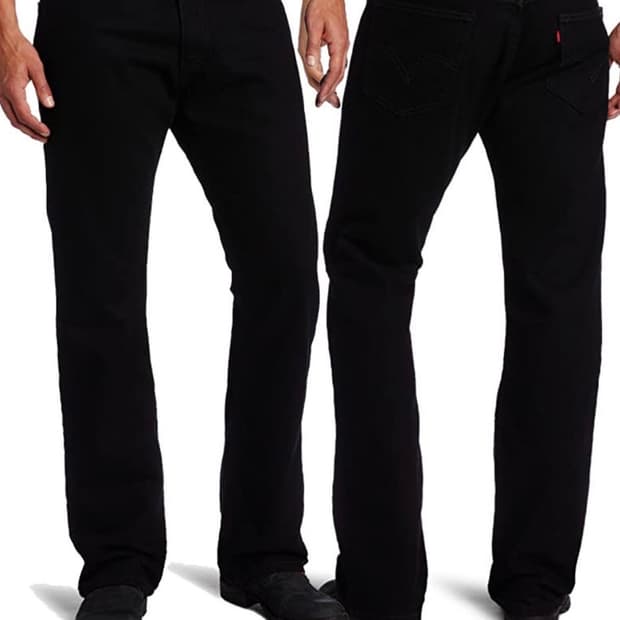 32X32 리바이스 517 부츠컷 블랙