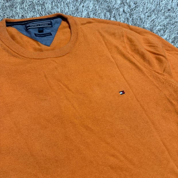 [S] 타미힐피거 피마 코튼 캐시미어 니트