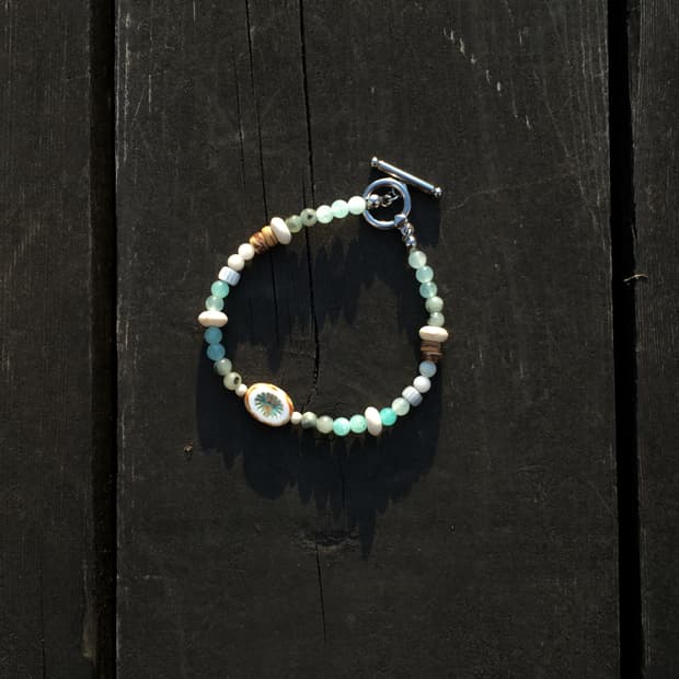 azure spring bracelet