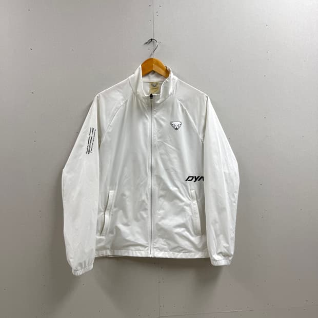 남성 XL 슬림핏 / 다이나핏 폴리 기능성 집업 화이트