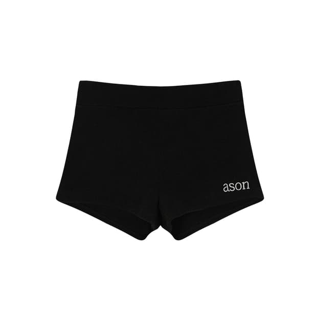 GEM MICRO SHORTS / BLACK