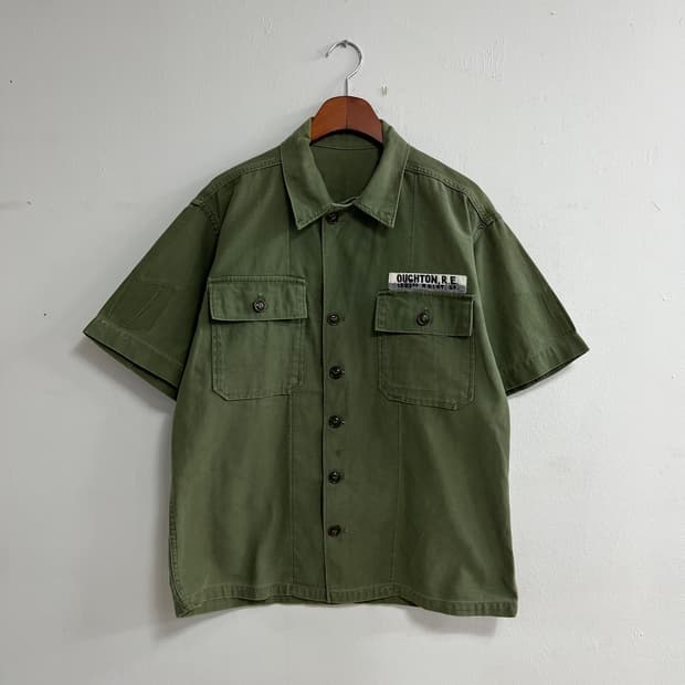 60s Og-107 밀리터리 반팔셔츠