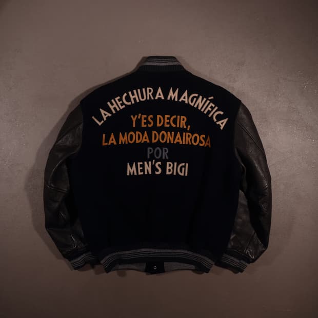 맨즈비기 바시티 자켓 