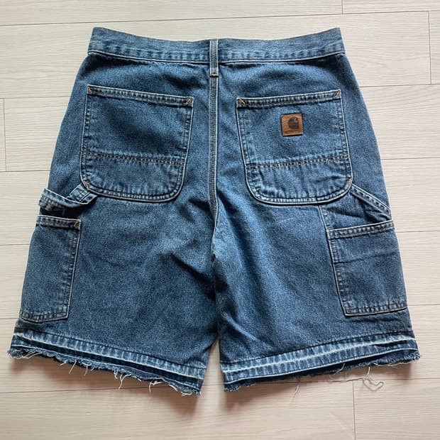 칼하트 카펜터 데님 반바지