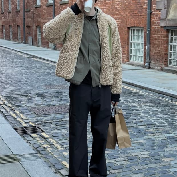 로아 하이킹 플리스 자켓 