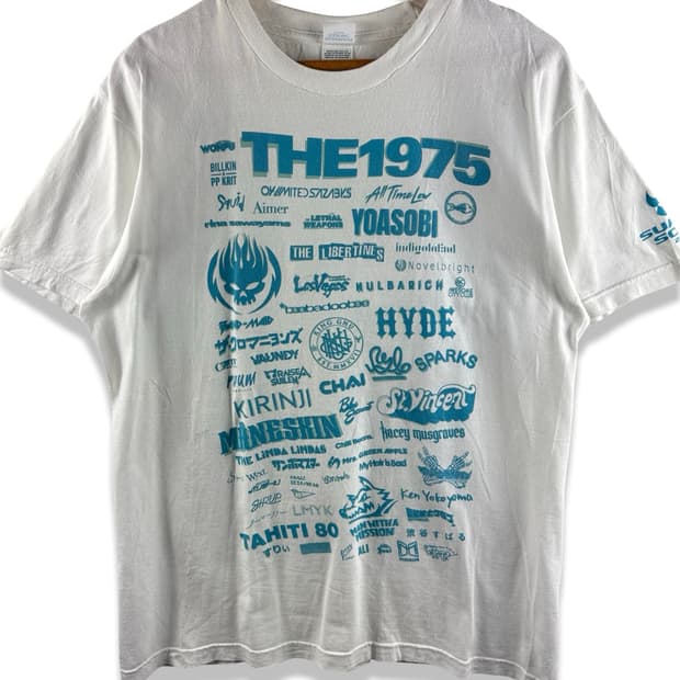 2022 SUMMERSONIC 라인업 티셔츠3326