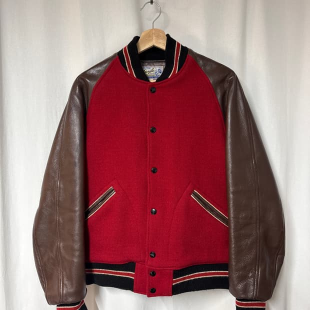 00's 화이츠빌 바시티 레터맨 자켓