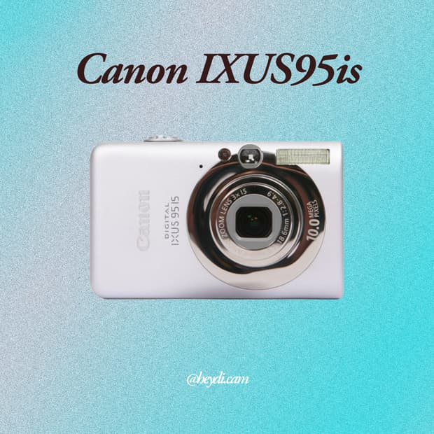 캐논 익서스 95(ixus 95is, ixy 110is) 실버