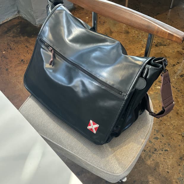 요시다포터 러기지라벨 크로스백