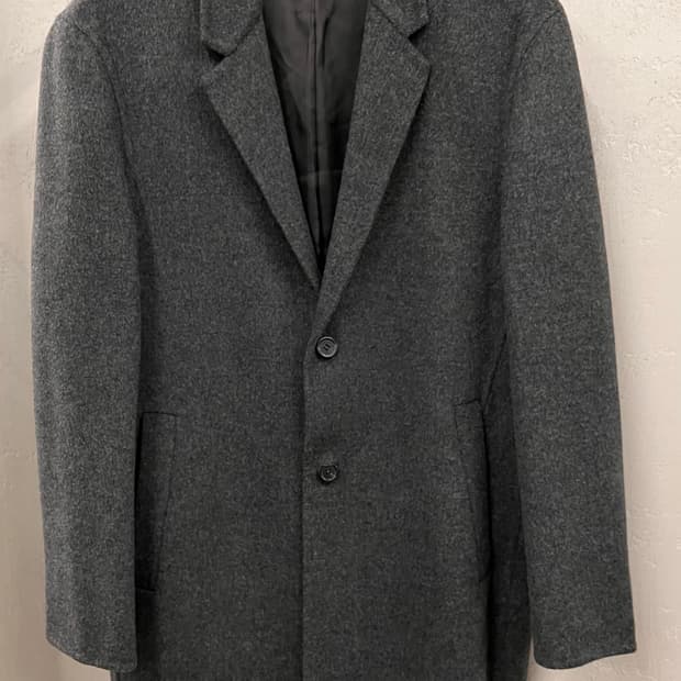 TIME 울 캐시미어 코트 105