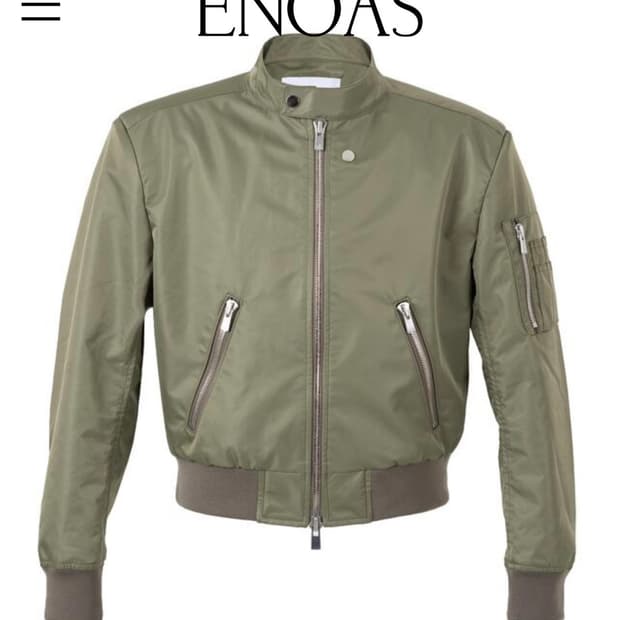 ENOAS(애노아스) 나일론 레이싱 자켓 1size