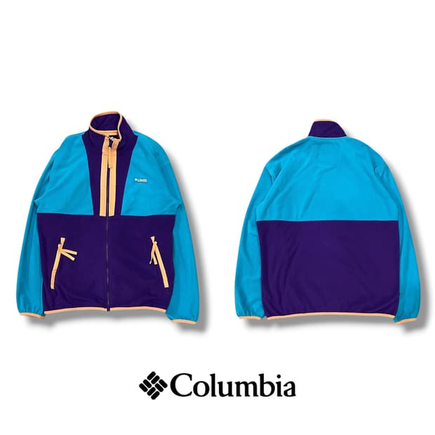 컬럼비아 플리스 반집업 s08557