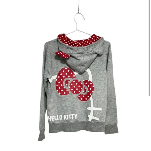 빈티지 헬로키티 후드집업