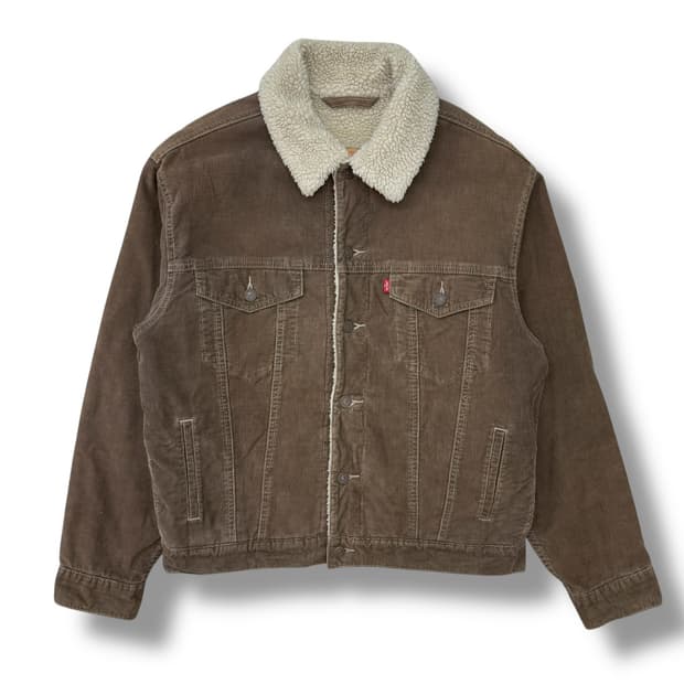 리바이스 코듀로이 셰르파 자켓 r1826 