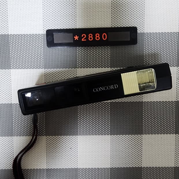 콩코드 110 EF 필름카메라 110미리 전용