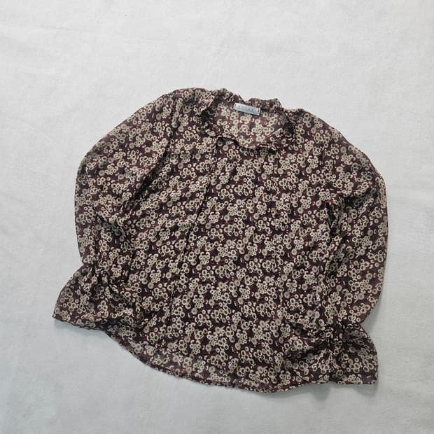 F DOTORI 여성 플로럴패턴 블라우스 0403Y