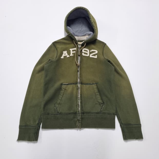 빈티지 아베크롬비 디스트로이드 선페이드 후디 - S