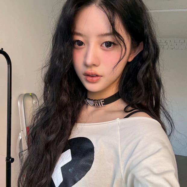 샵페어리 초커 블랙