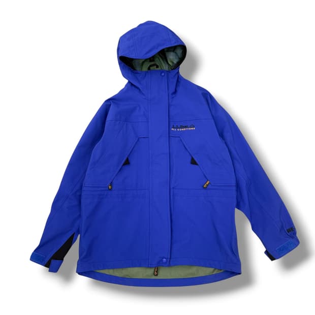 엘엘빈 블루 고어텍스 바람막이 후드자켓