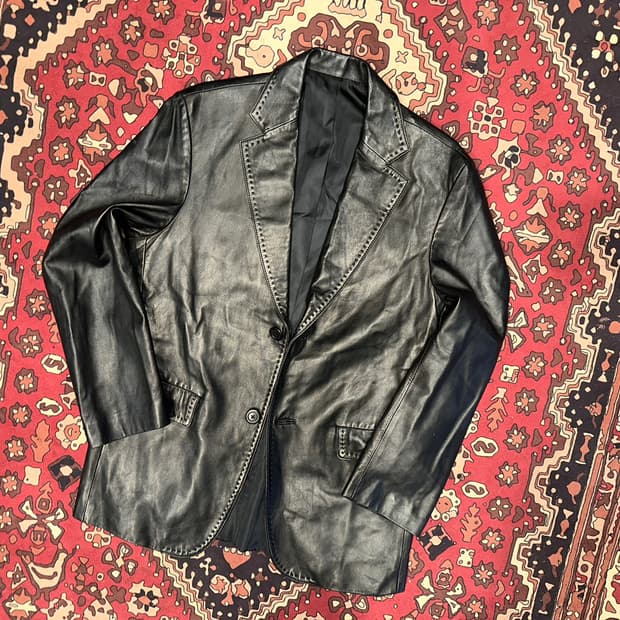 ( L ) 가죽마이 가죽자켓 레더자켓 양가죽자켓 가죽블레이저 가죽블리이져
