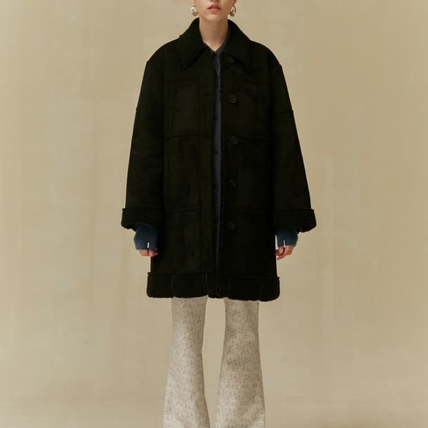 로우클래식 롱 무스탕 lc long mustang