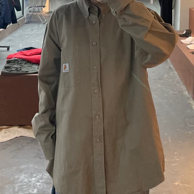 칼하트 베이지 셔츠 H2299