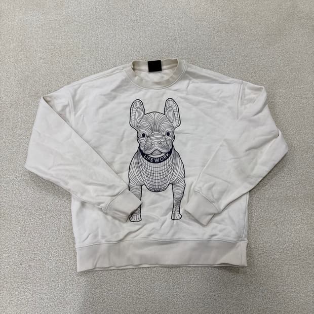 XS 라이프워크 오버핏 맨투맨 0130T1