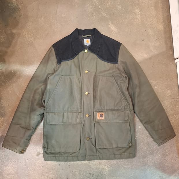 칼하트 쉘터 코트 코듀로이 워크 자켓 