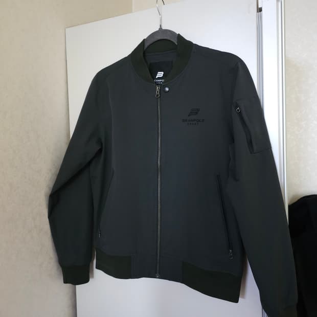 빈폴스포츠 다크 카키색 봄버 자켓