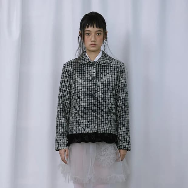 호쿠스포쿠스 프릴데이지 자켓 M