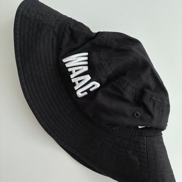 M/L) 왁 WAAC 뉴에라 버킷햇 벙거지 블랙