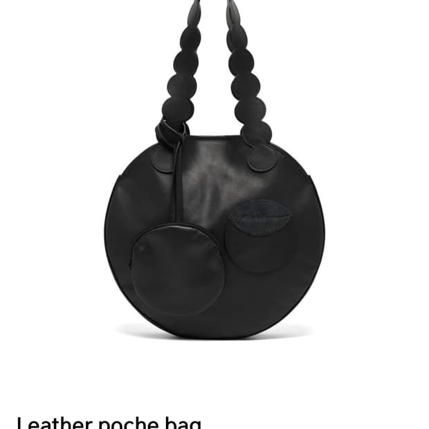 밤볼레 레더 포체백 poche bag(black)