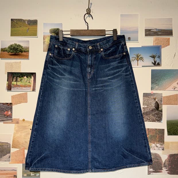 d.m.g 데님 스커트