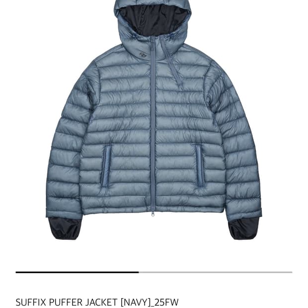 [0] 산산기어 서픽스 푸퍼자켓 네이비