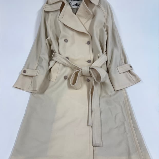 아크네스튜디오 모직 트렌치코트 66-77