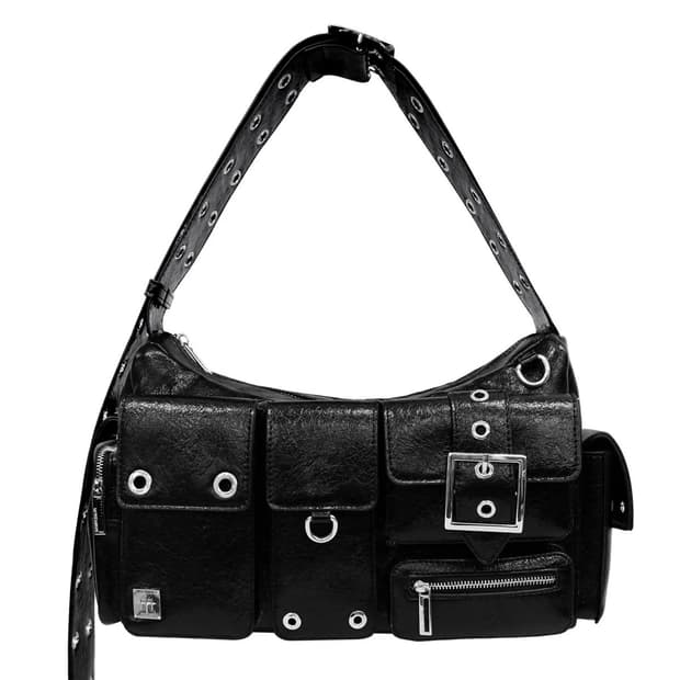 블랙퍼플 포트리스 백