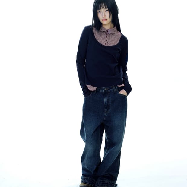 코이세이오 DEEP DENIM PANTS NAVY