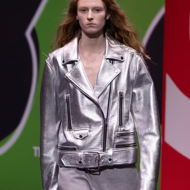 JW앤더슨 23FW 바이커 레더 자켓