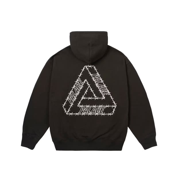 팔라스 바브드 트라이퍼그 후드 후디 L PALACE barbed