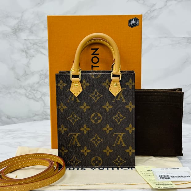 [새상품급/풀구성] 루이비통 쁘띠 삭플라 모노그램