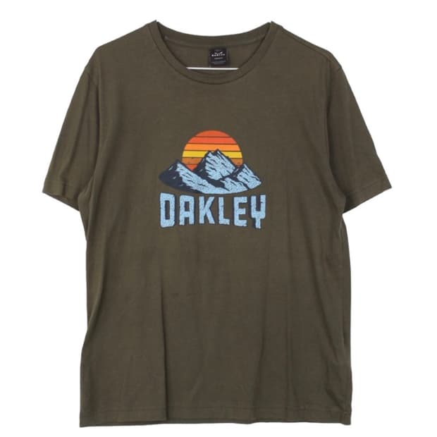 OAKLEY 카키 반팔