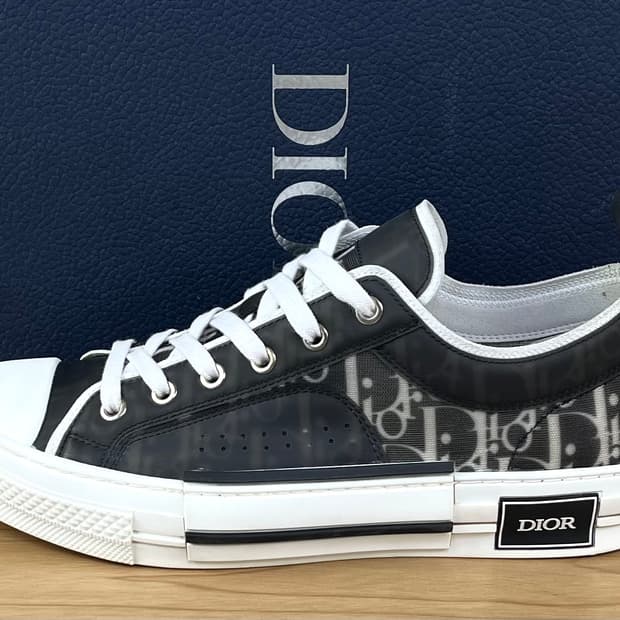 디올 오블리크 스니커즈 