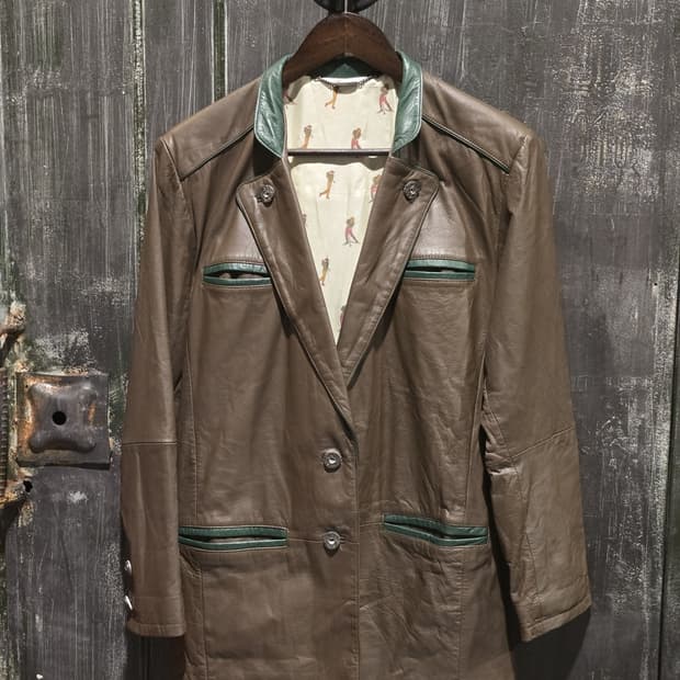 80s Leather Jacket /made in Germany