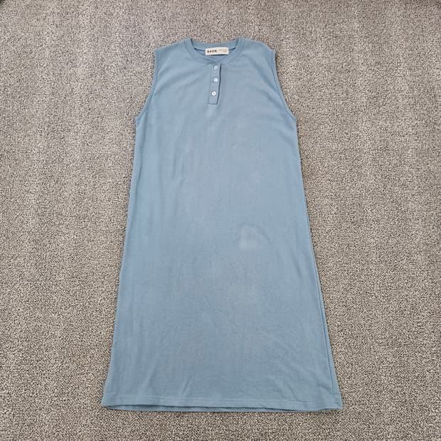 [F] 바온 헨리넥 민소매 롱 원피스 1106JM2