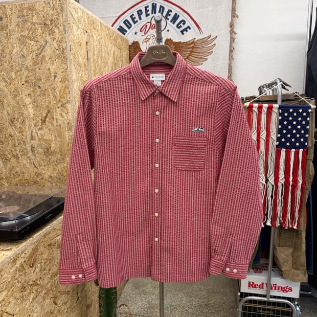 컨버스 시어서커 셔츠