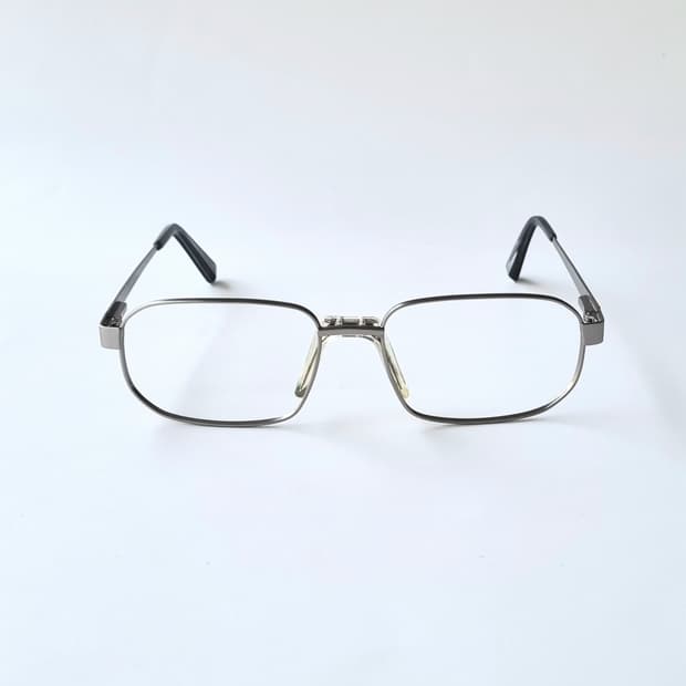 데드스탁 실버 메탈 투브릿지 안경테 732