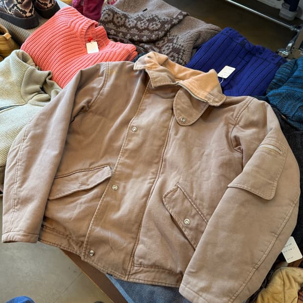 잔프랑코 페레 지안프랑코 페레 아카이브 하이넥 봄버 자켓 XL